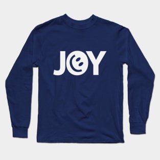 Joy feeling joy typography design Long Sleeve T-Shirt